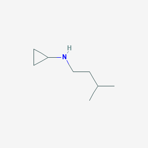 molecular formula C8H17N B3023356 N-Isopentylcyclopropanamine CAS No. 914260-76-7