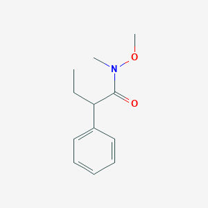N-methoxy-N-methyl-2-phenylbutanamide