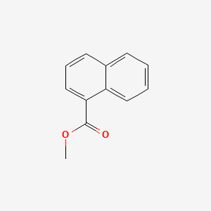 molecular formula C12H10O2 B3023368 Methyl 1-naphthoate CAS No. 2459-24-7