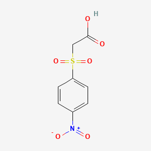 [(4-Nitrophenyl)sulfonyl]acetic acid