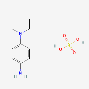 molecular formula C10H18N2O4S B3023379 N,N-Diethyl-p-phenylenediamine sulfate CAS No. 6283-63-2