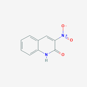 molecular formula C9H6N2O3 B3023382 2(1H)-Quinolinone, 3-nitro- CAS No. 103029-75-0