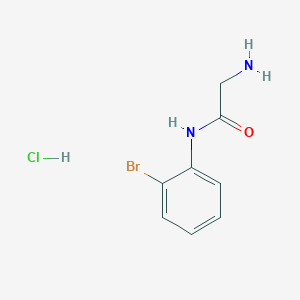 2-amino-N-(2-bromophenyl)acetamide hydrochloride