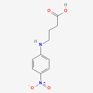 molecular formula C10H12N2O4 B3023395 4-[(4-硝基苯基)氨基]丁酸 CAS No. 87962-89-8