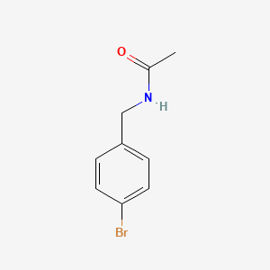 N-[(4-bromophenyl)methyl]acetamide