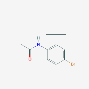 Acetamide, N-[4-bromo-2-(1,1-dimethylethyl)phenyl]-