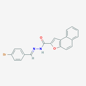 N'-(4-bromobenzylidene)naphtho[2,1-b]furan-2-carbohydrazide