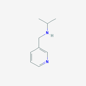 molecular formula C9H14N2 B3023415 N-(pyridin-3-ylmethyl)propan-2-amine CAS No. 19730-12-2