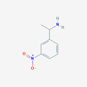 molecular formula C8H10N2O2 B3023433 1-(3-Nitrophenyl)ethanamine CAS No. 90271-37-7