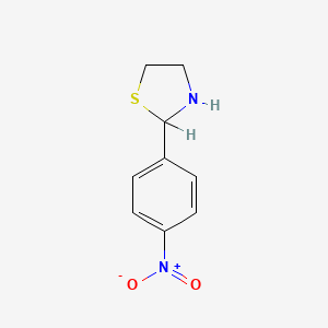 2-(4-Nitrophenyl)-1,3-thiazolidine