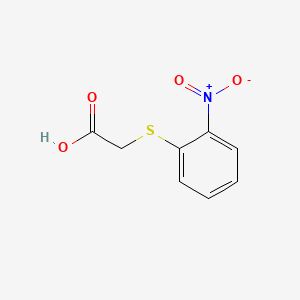 molecular formula C8H7NO4S B3023447 [(2-Nitrophenyl)thio]acetic acid CAS No. 6375-65-1