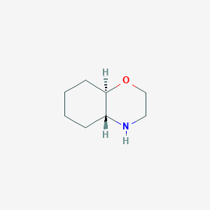 molecular formula C8H16BrNO B3023452 (4aR,8aR)-八氢-2H-苯并[b][1,4]恶嗪 CAS No. 74572-19-3