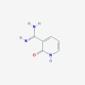molecular formula C6H9Cl2N3O B3023453 2-Oxo-1,2-dihydropyridine-3-carboximidamide CAS No. 885953-80-0