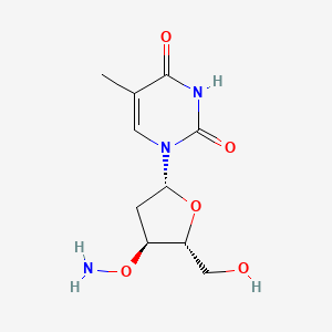 molecular formula C10H15N3O5 B3023459 3'-o-氨基胸苷 CAS No. 103251-38-3