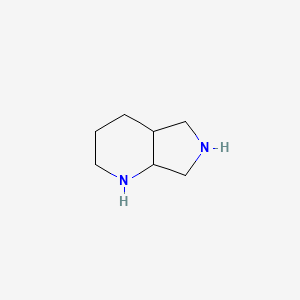 molecular formula C7H14N2 B3023466 八氢-1H-吡咯并[3,4-b]吡啶 CAS No. 5654-94-4