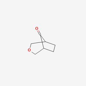 molecular formula C7H10O2 B3023480 3-Oxabicyclo[3.2.1]octan-8-one CAS No. 625099-16-3