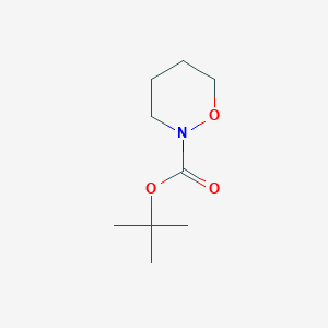 molecular formula C9H17NO3 B3023486 [1,2]Oxazinane-2-carboxylic acid tert-butyl ester CAS No. 664364-75-4