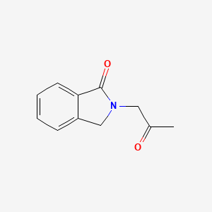 molecular formula C11H11NO2 B3023492 2-(2-Oxopropyl)isoindolin-1-one CAS No. 1248216-94-5