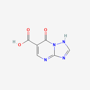 molecular formula C6H4N4O3 B3023496 7-Oxo-4,7-dihydro[1,2,4]triazolo[1,5-A]pyrimidine-6-carboxylic acid CAS No. 220493-61-8
