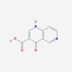 molecular formula C9H6N2O3 B3023498 4-Hydroxy-1,6-naphthyridine-3-carboxylic acid CAS No. 4901-94-4