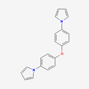 molecular formula C20H16N2O B3023517 1-(4-[4-(1H-Pyrrol-1-YL)phenoxy]phenyl)-1H-pyrrole CAS No. 258354-46-0