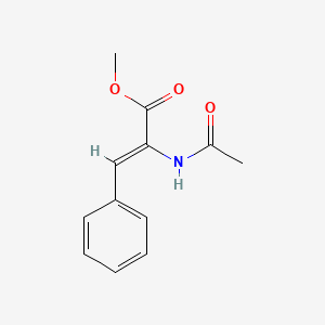 molecular formula C12H13NO3 B3023521 (Z)-Methyl 2-acetamido-3-phenylacrylate CAS No. 60676-51-9