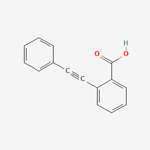 molecular formula C15H10O2 B3023531 2-(苯乙炔基)苯甲酸 CAS No. 1084-95-3