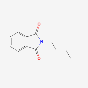 molecular formula C13H13NO2 B3023555 2-(Pent-4-EN-1-YL)isoindoline-1,3-dione CAS No. 7736-25-6