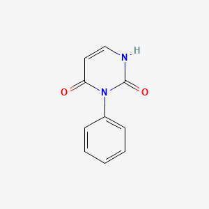 molecular formula C10H8N2O2 B3023573 3-phenylpyrimidine-2,4(1H,3H)-dione CAS No. 4260-40-6