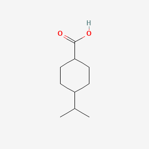 molecular formula C10H18O2 B3023582 trans-4-Isopropylcyclohexanecarboxylic acid CAS No. 62067-45-2