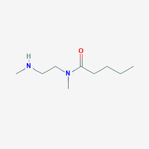 Pentanoic acid methyl-(2-methylamino-ethyl)-amide