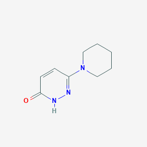 molecular formula C9H13N3O B3023592 6-(Piperidin-1-yl)pyridazin-3(2H)-one CAS No. 88259-84-1