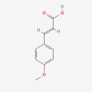molecular formula C10H10O3 B3023594 4-甲氧基肉桂酸 CAS No. 943-89-5