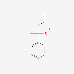 molecular formula C11H14O B3023627 2-苯基-4-戊烯-2-醇 CAS No. 4743-74-2