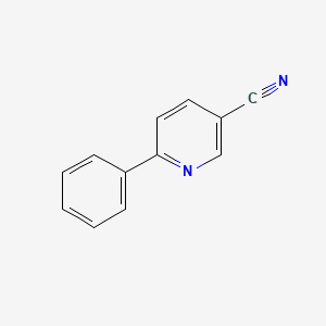 molecular formula C12H8N2 B3023628 6-Phenylnicotinonitrile CAS No. 39065-54-8
