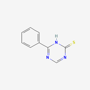 molecular formula C9H7N3S B3023634 4-苯基-1,3,5-三嗪-2-硫醇 CAS No. 1000018-63-2