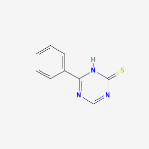 4-Phenyl-1,3,5-triazine-2-thiol