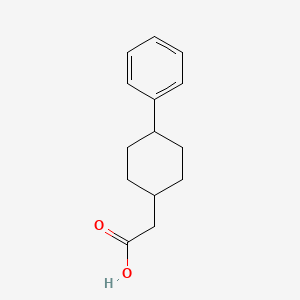 molecular formula C14H18O2 B3023635 2-(4-phenylcyclohexyl)acetic Acid CAS No. 108062-27-7