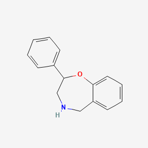 molecular formula C15H15NO B3023637 2-苯基-2,3,4,5-四氢-1,4-苯并恶杂氮卓 CAS No. 10004-03-2