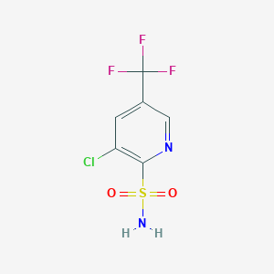3-Chloro-5-(trifluoromethyl)pyridine-2-sulfonamide