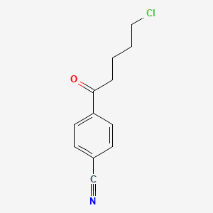 5-Chloro-1-(4-cyanophenyl)-1-oxopentane
