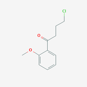 4-Chloro-1-(2-methoxyphenyl)-1-oxobutane