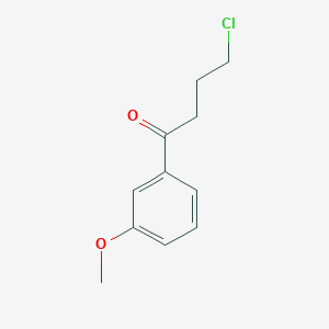 4-Chloro-1-(3-methoxyphenyl)-1-oxobutane