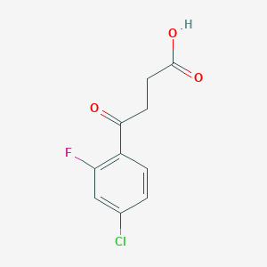 4-(4-Chloro-2-fluorophenyl)-4-oxobutyric acid