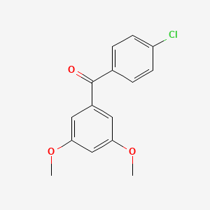 4-Chloro-3',5'-dimethoxybenzophenone