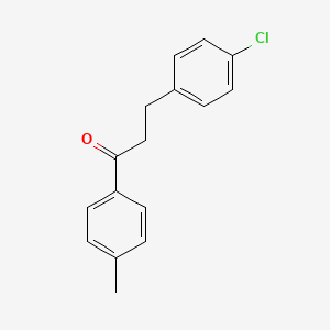 3-(4-Chlorophenyl)-4'-methylpropiophenone