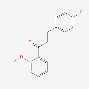 3-(4-Chlorophenyl)-2'-methoxypropiophenone