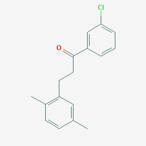 3'-Chloro-3-(2,5-dimethylphenyl)propiophenone