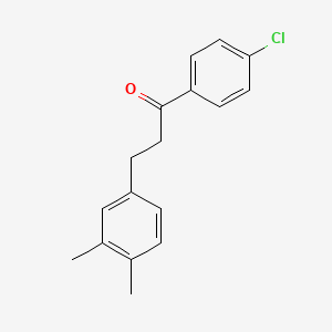 4'-Chloro-3-(3,4-dimethylphenyl)propiophenone