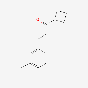 Cyclobutyl 2-(3,4-dimethylphenyl)ethyl ketone